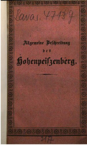 خرید و دانلود نسخه کامل کتاب Der Hohenpreißenberg. Versuch einer Beschreibung desselben_68bff0903bcee.jpeg خرید و دانلود نسخه کامل کتاب Der Hohenpreißenberg. Versuch einer Beschreibung desselben