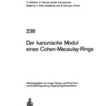 خرید و دانلود نسخه کامل کتاب Der kanonische Modul eines Cohen-Macaulay-Rings