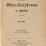 خرید و دانلود نسخه کامل کتاب Der Kurort Ober-Salzbrunn in Schlesien, geschildert für Kurgäste