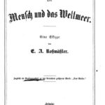 خرید و دانلود نسخه کامل کتاب Der Mensch und das Weltmeer : Eine Skizze