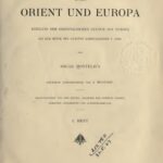 خرید و دانلود نسخه کامل کتاب Der Orient und Europa, Einfluss der orientalischen Cultur auf Europa bis zur Mitte des letzten Jahrtausends v. Chr.