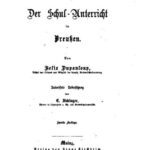 خرید و دانلود نسخه کامل کتاب Der Schul-Unterricht in Preußen