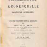 خرید و دانلود نسخه کامل کتاب Der therapeutische Wert der Kronenquelle zu Salzbrunn (Schlesien)