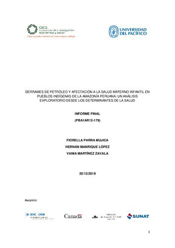 خرید و دانلود نسخه کامل کتاب DERRAMES DE PETRÓLEO Y AFECTACIÓN A LA SALUD MATERNO INFANTIL EN PUEBLOS INDÍGENAS DE LA AMAZONÍA PERUANA: UN ANÁLISIS EXPLORATORIO DESDE LOS DETERMINANTES DE LA SALUD_68bc2ec33f400.jpeg خرید و دانلود نسخه کامل کتاب DERRAMES DE PETRÓLEO Y AFECTACIÓN A LA SALUD MATERNO INFANTIL EN PUEBLOS INDÍGENAS DE LA AMAZONÍA PERUANA: UN ANÁLISIS EXPLORATORIO DESDE LOS DETERMINANTES DE LA SALUD