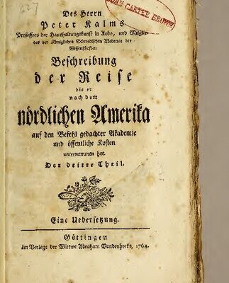 خرید و دانلود نسخه کامل کتاب Des Herrn Peter Kalms … Beschreibung der Reise die er nach dem nördlichen Amerika auf den Befehl gedachter Akademie und öffentliche Kosten unternommen hat