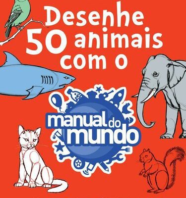 خرید و دانلود نسخه کامل کتاب Desenhe 50 animais com o Manual do Mundo