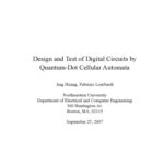 خرید و دانلود نسخه کامل کتاب Design and Test of Digital Circuits by Quantum-DOT Cellular Automata