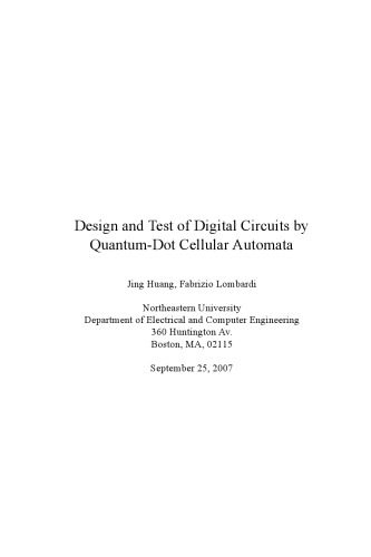 خرید و دانلود نسخه کامل کتاب Design and Test of Digital Circuits by Quantum-DOT Cellular Automata_68bd67a52bf57.jpeg خرید و دانلود نسخه کامل کتاب Design and Test of Digital Circuits by Quantum-DOT Cellular Automata