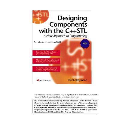 خرید و دانلود نسخه کامل کتاب Designing Components with the C++ STL: A New Approach to Programming (Revised Edition)