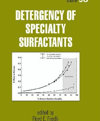 خرید و دانلود نسخه کامل کتاب Detergency of Specialty Surfactants, Vol. 98