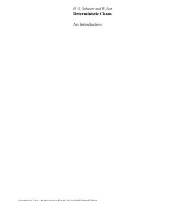 خرید و دانلود نسخه کامل کتاب Deterministic Chaos