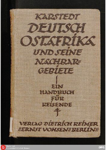 خرید و دانلود نسخه کامل کتاب Deutsch-Ostafrika und seine Nachbargebiete ; ein Handbuch für Reisende_68c1123cc560a.jpeg خرید و دانلود نسخه کامل کتاب Deutsch-Ostafrika und seine Nachbargebiete ; ein Handbuch für Reisende