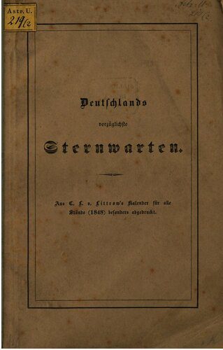 خرید و دانلود نسخه کامل کتاب Deutschlands vorzüglichste Sternwarten_68bc5b2593251.jpeg خرید و دانلود نسخه کامل کتاب Deutschlands vorzüglichste Sternwarten