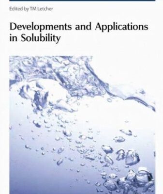 خرید و دانلود نسخه کامل کتاب Developments and Applications in Solubility