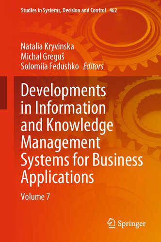 خرید و دانلود نسخه کامل کتاب Developments in Information and Knowledge Management Systems for Business Applications: Volume 7_68c5267ad3e53.jpeg خرید و دانلود نسخه کامل کتاب Developments in Information and Knowledge Management Systems for Business Applications: Volume 7
