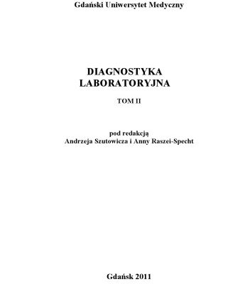 خرید و دانلود نسخه کامل کتاب Diagnostyka laboratoryjna