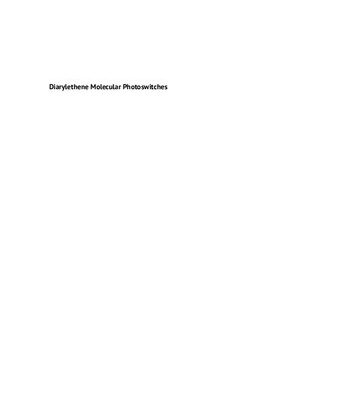 خرید و دانلود نسخه کامل کتاب Diarylethene Molecular Photoswitches: Concepts and Functionalities