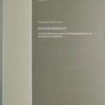 خرید و دانلود نسخه کامل کتاب Diateichismata: zu dem Phänomen innerer Befestigungsmauern im griechischen Städtebau