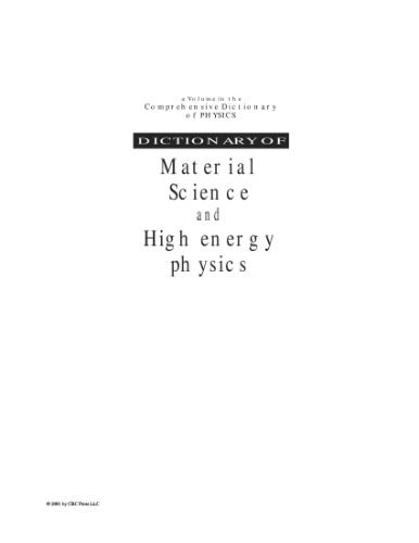 خرید و دانلود نسخه کامل کتاب Dictionary of material science and high energy physics_68bdcaa854445.jpeg خرید و دانلود نسخه کامل کتاب Dictionary of material science and high energy physics
