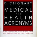 خرید و دانلود نسخه کامل کتاب Dictionary of Medical and Health Acronyms