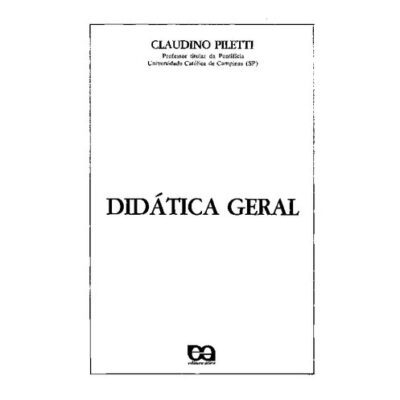 خرید و دانلود نسخه کامل کتاب Didática Geral