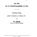 خرید و دانلود نسخه کامل کتاب Die ältere Tertiärzeit. Ein Bild aus der Entwickelungsgeschichte der Erde. Öffentlicher Vortrag , gehalten in Königsberg am 9. Februar 1869