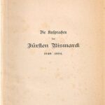 خرید و دانلود نسخه کامل کتاب Die Ansprachen des Fürsten Bismarck 1848-1894
