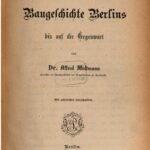 خرید و دانلود نسخه کامل کتاب Die Baugeschichte Berlins bis auf die Gegenwart