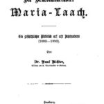 خرید و دانلود نسخه کامل کتاب Die Benediktinerabtei Maria-Laach. Ein geschichtlicher Rückblick auf acht Jahrhunderte ( 1093-1893)