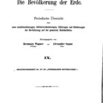 خرید و دانلود نسخه کامل کتاب Die Bevölkerung der Erde. Periodische Übersicht über neue Arealberechnungen , Gebietsveränderungen, Zählungen und Schätzungen der Bevölkerung auf der gesamten Erdoberfläche.