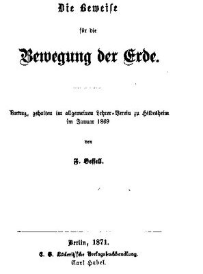 خرید و دانلود نسخه کامل کتاب Die Beweise für die Bewegung der Erde. Vortrag, gehalten im allgemeinen Lehrer-Verein zu Hildesheim im Januar 1869