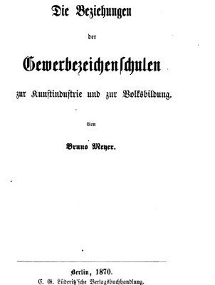 خرید و دانلود نسخه کامل کتاب Die Beziehungen der Gewerbezeichenſchulen zur Kunstinduſtrie und zur Volksbildung