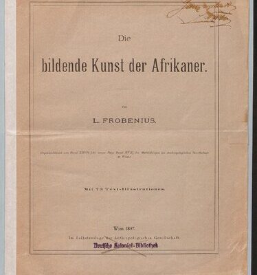 خرید و دانلود نسخه کامل کتاب Die bildende Kunst der Afrikaner