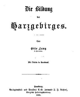 خرید و دانلود نسخه کامل کتاب Die Bildung des Harzgebirges