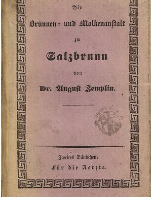 خرید و دانلود نسخه کامل کتاب Die Brunnen- und Molkenanstalt zu Salzbrunn ; für die Ärzte