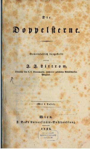خرید و دانلود نسخه کامل کتاب Die Doppelsterne ; gemeinfaßlich dargestellt_68bc59dc49b78.jpeg خرید و دانلود نسخه کامل کتاب Die Doppelsterne ; gemeinfaßlich dargestellt