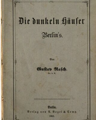 خرید و دانلود نسخه کامل کتاب Die dunkeln Häuser Berlins