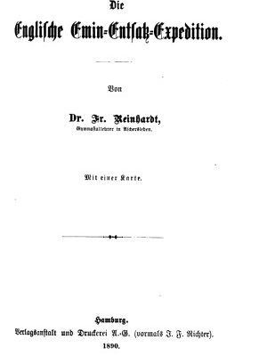 خرید و دانلود نسخه کامل کتاب Die englische Emin-Entsatz-Expedition