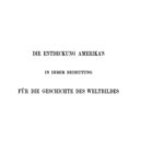 خرید و دانلود نسخه کامل کتاب Die Entdeckung Amerikas in ihrer Bedeutung für die Geschichte des Weltbildes