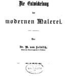 خرید و دانلود نسخه کامل کتاب Die Entwickelung [Entwicklung] der modernen Malerei