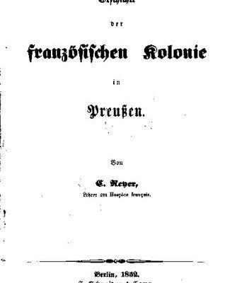 خرید و دانلود نسخه کامل کتاب Die Entwicklung der französischen Kolonie in Preußen