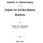 خرید و دانلود نسخه کامل کتاب Die Ergebnisse der Südpolarforschung und die Aufgaben der deutschen Südpolarschung