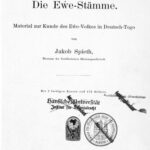 خرید و دانلود نسخه کامل کتاب Die Ewe-Stämme : Material zur Kunde der Ewe-Stämme in Deutsch-Togo