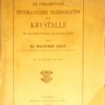 خرید و دانلود نسخه کامل کتاب Die fundamentalen physikalishen Eigenschaften der Krystalle in elementarer Darstellung