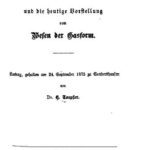 خرید و دانلود نسخه کامل کتاب Die gasförmigen Körper und die heutige Vorstellung vom Wesen der Gasform. Vortrag, gehalten am 24. September 1875 zu Sondershausen