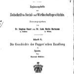 خرید و دانلود نسخه کامل کتاب Die Geschichte der Fugger’schen Handlung in Spanien