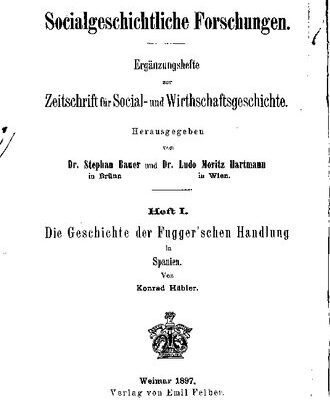 خرید و دانلود نسخه کامل کتاب Die Geschichte der Fugger’schen Handlung in Spanien