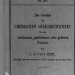 خرید و دانلود نسخه کامل کتاب Die Gesetze des chemischen Gleichgewichts für den verdünnten, gasförmigen und gelösten Zustand (1885, 1886)