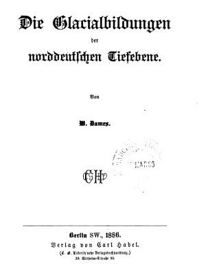 خرید و دانلود نسخه کامل کتاب Die Glacialbildungen [Glazialbildungen] der norddeutschen Tiefebene