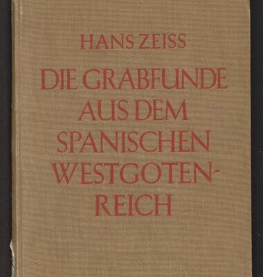 خرید و دانلود نسخه کامل کتاب Die Grabfunde aus dem spanischen Westgotenreich